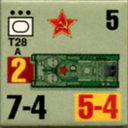 Panzer Grenadier Headquarters Library Unit: Soviet Union Army (RKKA) T-28 for Panzer Grenadier game series