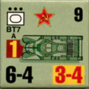 Panzer Grenadier Headquarters Library Unit: Soviet Union Army (RKKA) Bt-7 for Panzer Grenadier game series