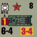 Panzer Grenadier Headquarters Library Unit: Soviet Union Army (RKKA) Bt-5 for Panzer Grenadier game series