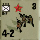 Panzer Grenadier Headquarters Library Unit: Soviet Union Army (RKKA) INF for Panzer Grenadier game series