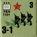 Panzer Grenadier Headquarters Library Unit: Soviet Union Army (RKKA) PEN for Panzer Grenadier game series
