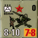 Panzer Grenadier Headquarters Library Unit: Soviet Union Army (RKKA) 85mm for Panzer Grenadier game series