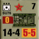 Panzer Grenadier Headquarters Library Unit: Soviet Union Army (RKKA) Su-76 for Panzer Grenadier game series