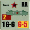 Panzer Grenadier Headquarters Library Unit: Soviet Union Army (RKKA) Train (ARR) for Panzer Grenadier game series