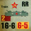 Panzer Grenadier Headquarters Library Unit: Soviet Union Army (RKKA) Train (ARR) for Panzer Grenadier game series