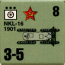 Panzer Grenadier Headquarters Library Unit: Soviet Union Army (RKKA) NKL-16 for Panzer Grenadier game series