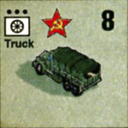 Panzer Grenadier Headquarters Library Unit: Soviet Union Army (RKKA) Truck for Panzer Grenadier game series