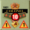 Panzer Grenadier Headquarters Library Unit: Soviet Union Army (RKKA) Colonel for Panzer Grenadier game series