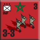 Panzer Grenadier Headquarters Library Unit: France Moroccan Ground Forces INF for Panzer Grenadier game series