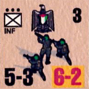 Panzer Grenadier Headquarters Library Unit: Palestine Liberation Organization Liberation Army INF for Panzer Grenadier game series