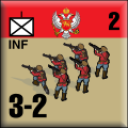 Panzer Grenadier Headquarters Library Unit: Montenegro Army INF for Panzer Grenadier game series