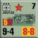 Panzer Grenadier Headquarters Library Unit: Soviet Union Army (RKKA) JSU-122 for Panzer Grenadier game series