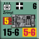 Panzer Grenadier Headquarters Library Unit: Hungary Army Zrinyl for Panzer Grenadier game series