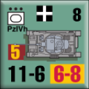 Panzer Grenadier Headquarters Library Unit: Hungary Army Pz IVH for Panzer Grenadier game series