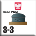 Panzer Grenadier Headquarters Library Unit: Poland Wojska Lądowe Casemate for Panzer Grenadier game series