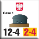 Panzer Grenadier Headquarters Library Unit: Poland Wojska Lądowe Casemate for Panzer Grenadier game series