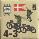 Panzer Grenadier Headquarters Library Unit: Denmark Danish Royal Army CYC for Panzer Grenadier game series
