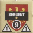 Panzer Grenadier Headquarters Library Unit: Denmark Danish Royal Army SERGENT for Panzer Grenadier game series